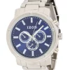 Cheap 🎁 IZOD Men't Silvertone Bracelet ⌚ Watch 👏 -Swimsuit Shop Belk 994